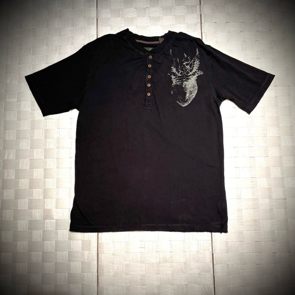 Men's Black Union Bay Graphic T-Shirt. Size XL